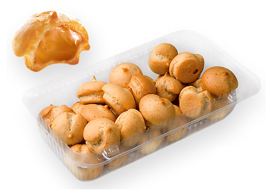 Набор заварных пирожных «Карат Плюс» Профитроли Вкусные штучки охлажденные, 240 г