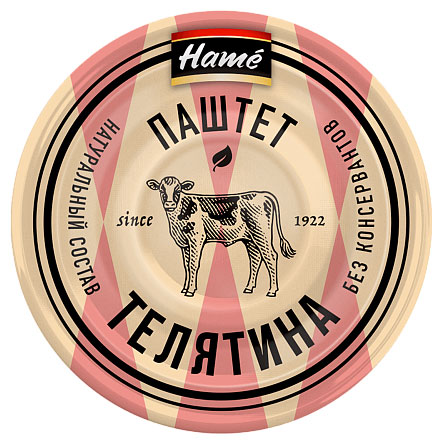 Паштет из телятины Hame, 100 г