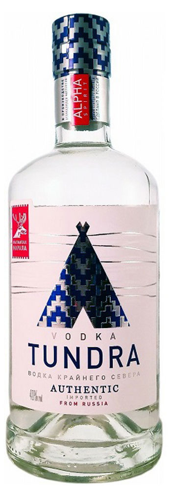 Водка Tundra Authentic Россия, 0,7 л