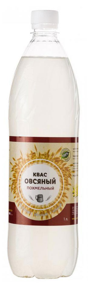 Квас овсяный «Солнечная Планета» Похмельный, 1 л