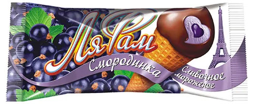 Мороженое сливочное «Ля Фам» Смородинка БЗМЖ, 70 г