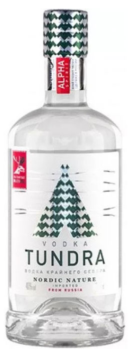 Водка Tundra Authentic Россия, 0,25