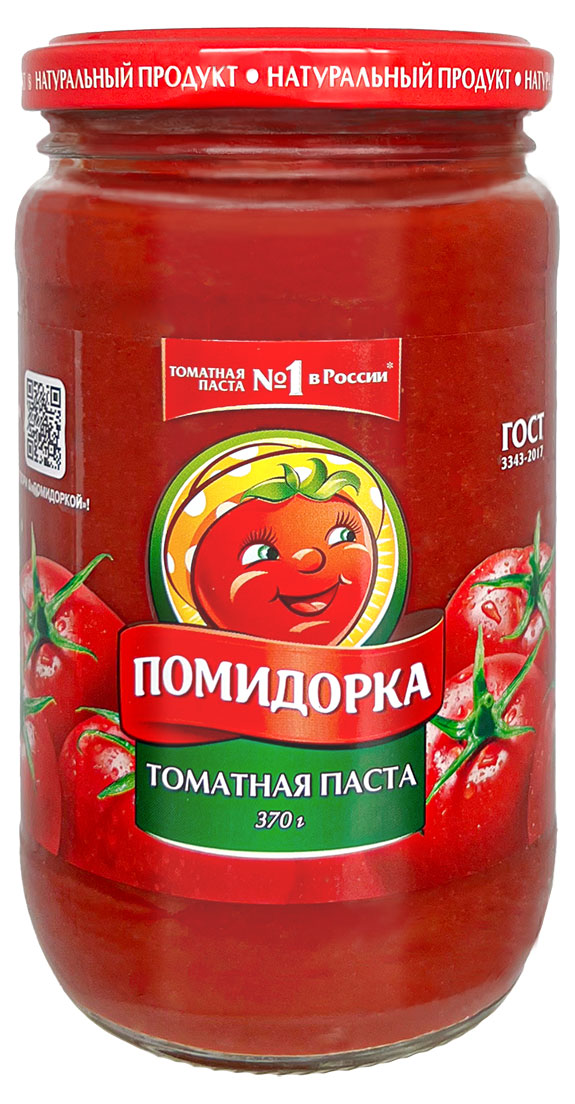 Томатная паста «ПОМИДОРКА», 350 мл