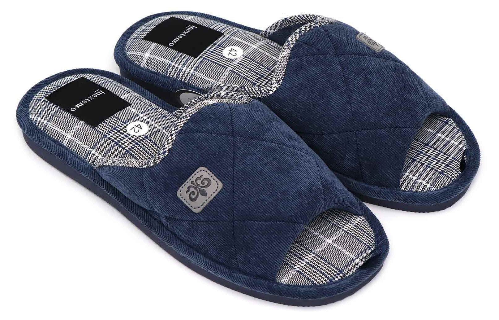 Обувь домашняя мужская InExtenso с открытым носом размер 43, 1 шт в ассортименте