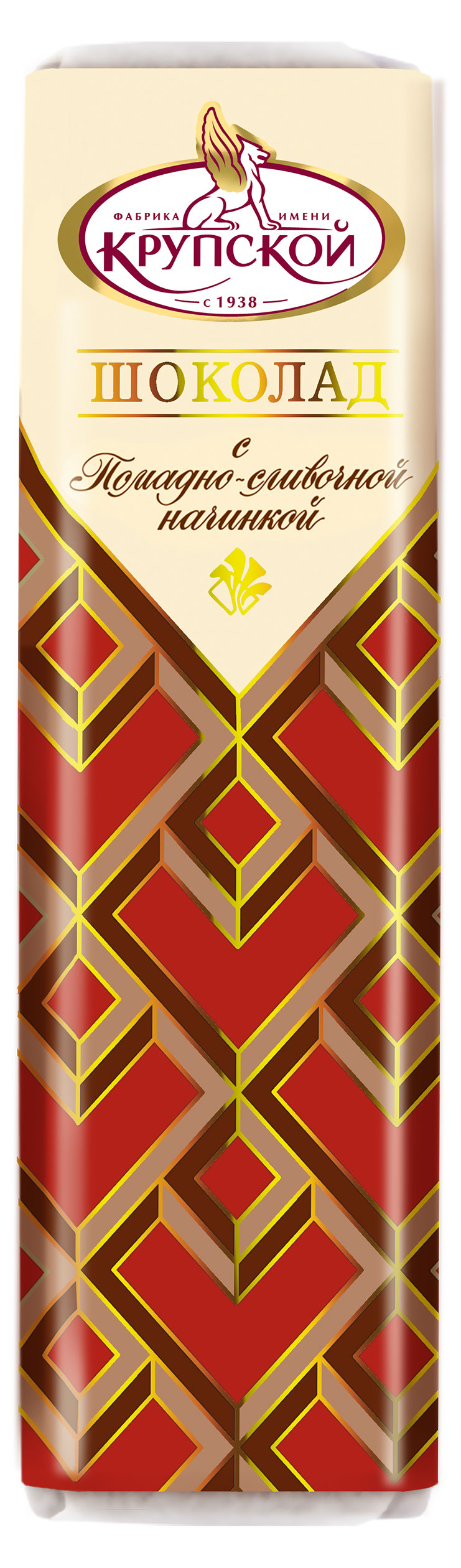 Шоколад «Крупская» с помадно-сливочной начинкой, 47 г