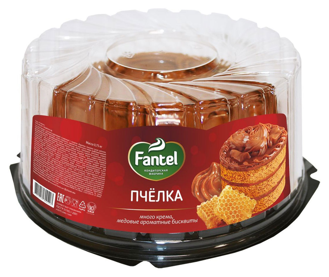 Торт Fantel Пчелка, 750 г