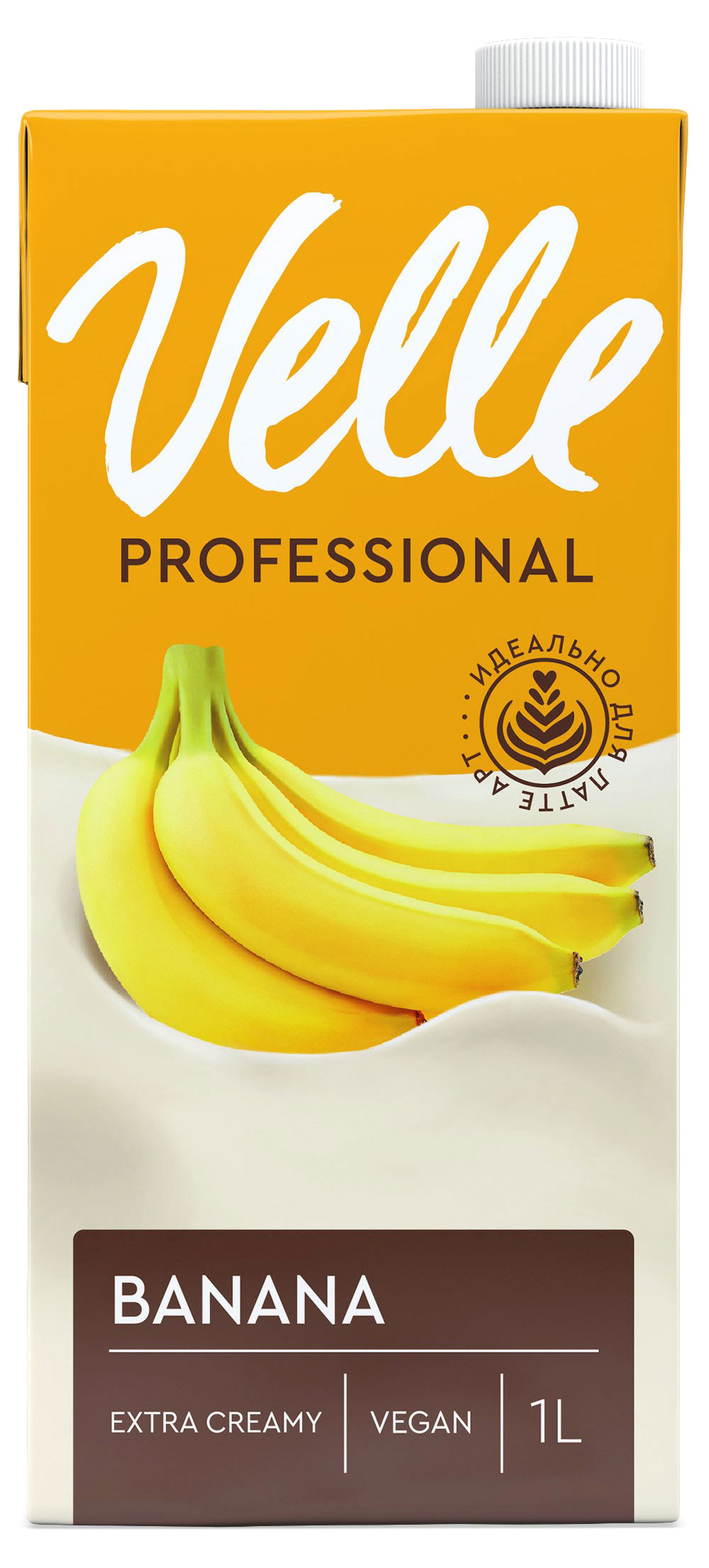 Напиток на растительной основе Velle Vegan Professional соевый банан для латте 2%, 1 л