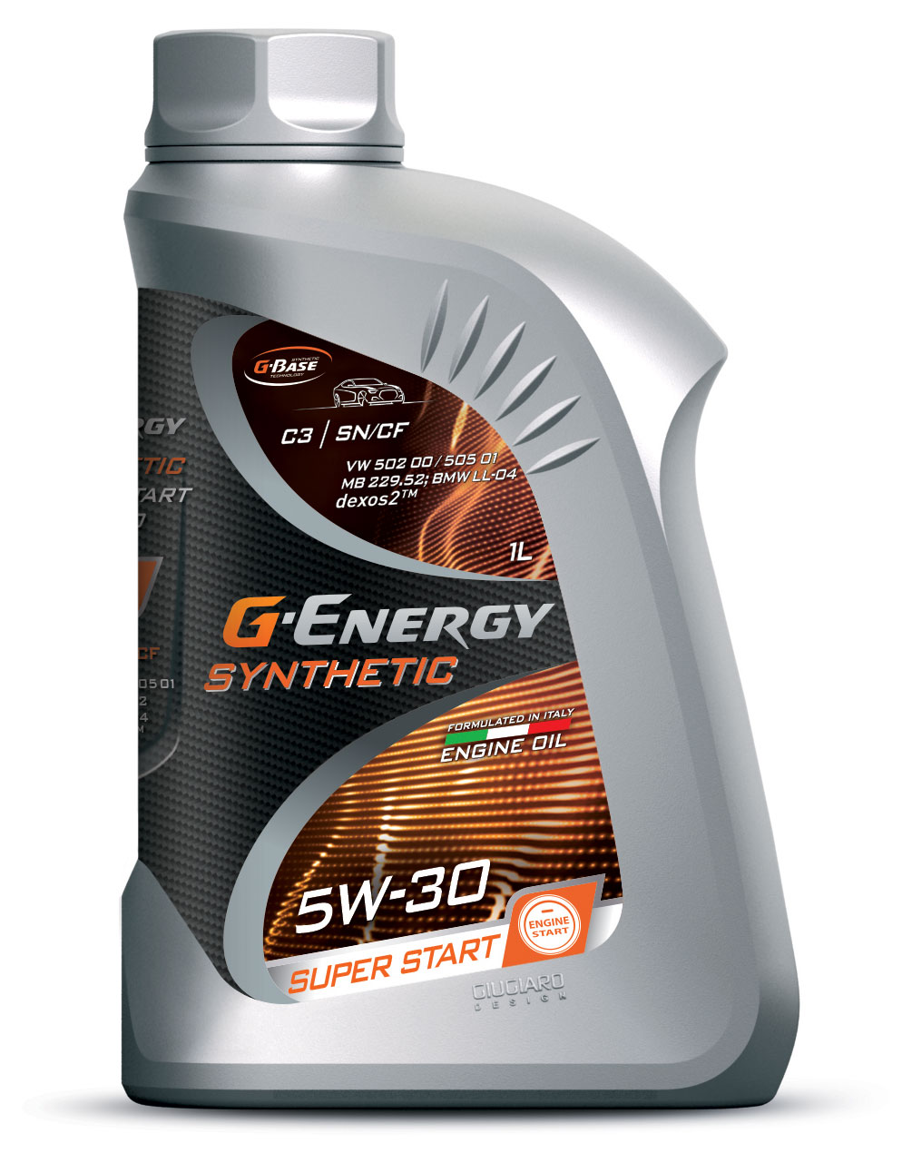 Моторное масло G-Energy Synthetic Super Start 5W-30 синтетическое, 4 л