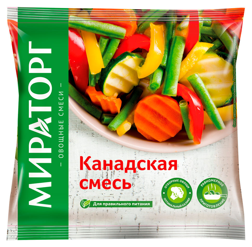 Смесь овощная «Мираторг» Канадская, 400 г