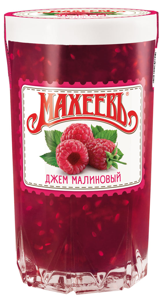 Джем «МАХЕЕВЪ» малиновый, 400 г
