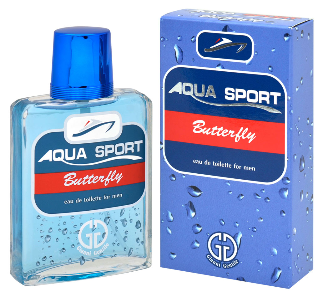 Туалетная вода мужская Gianni Gentile Aqua Sport Butterfly, 100 мл