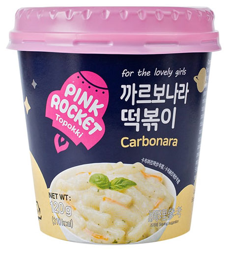 Рисовые клецки Young Poong карбонара Корея, 120 г