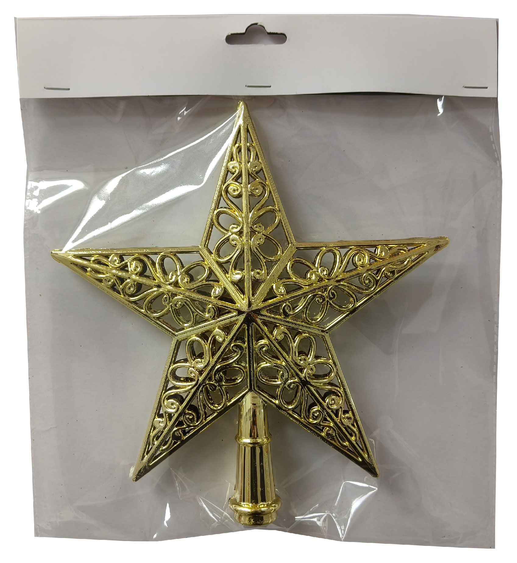 Верхушка для елки Actuel Вокруг света Звезда, 20 см