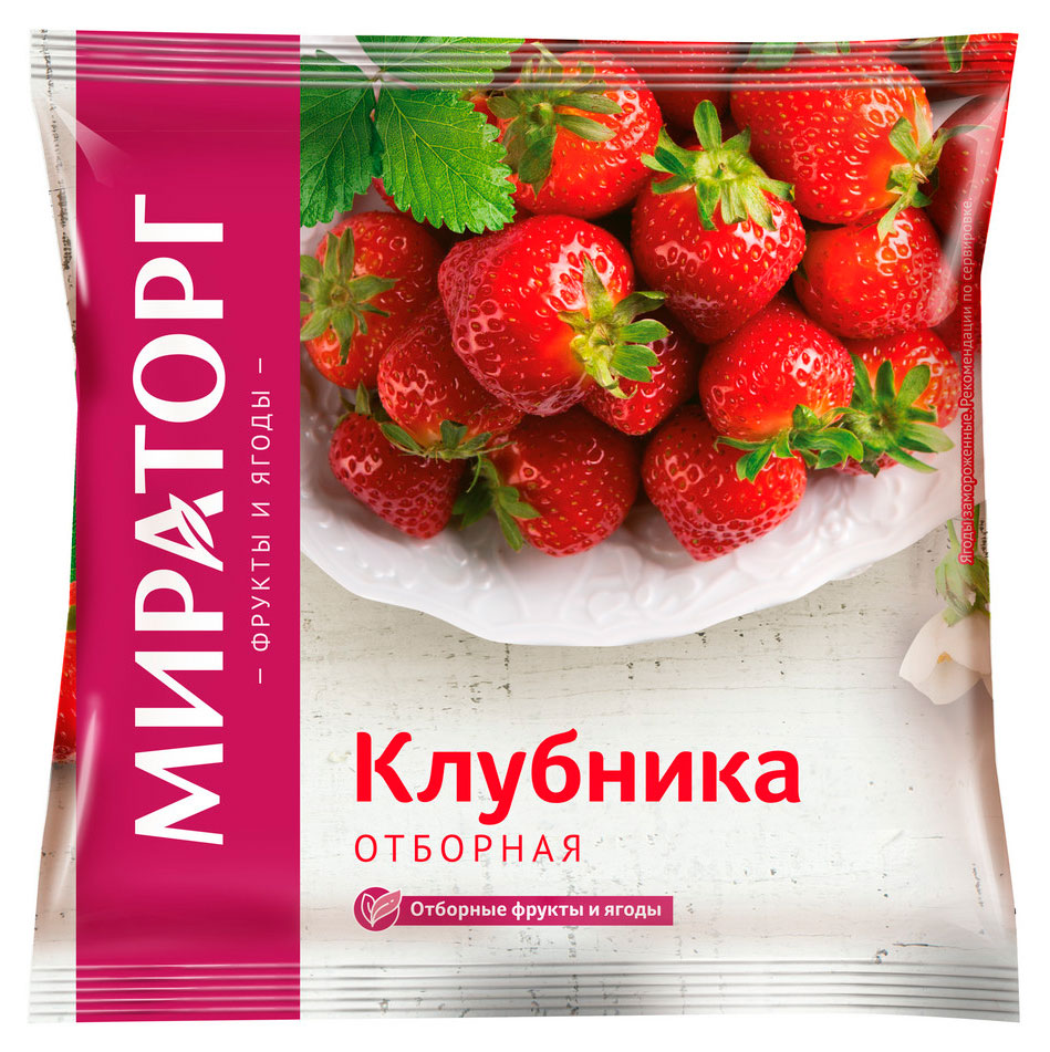 Клубника «Мираторг» замороженная, 300 г