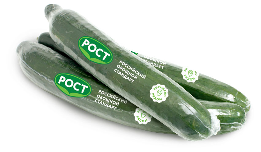 Огурец среднеплодный, 1 шт