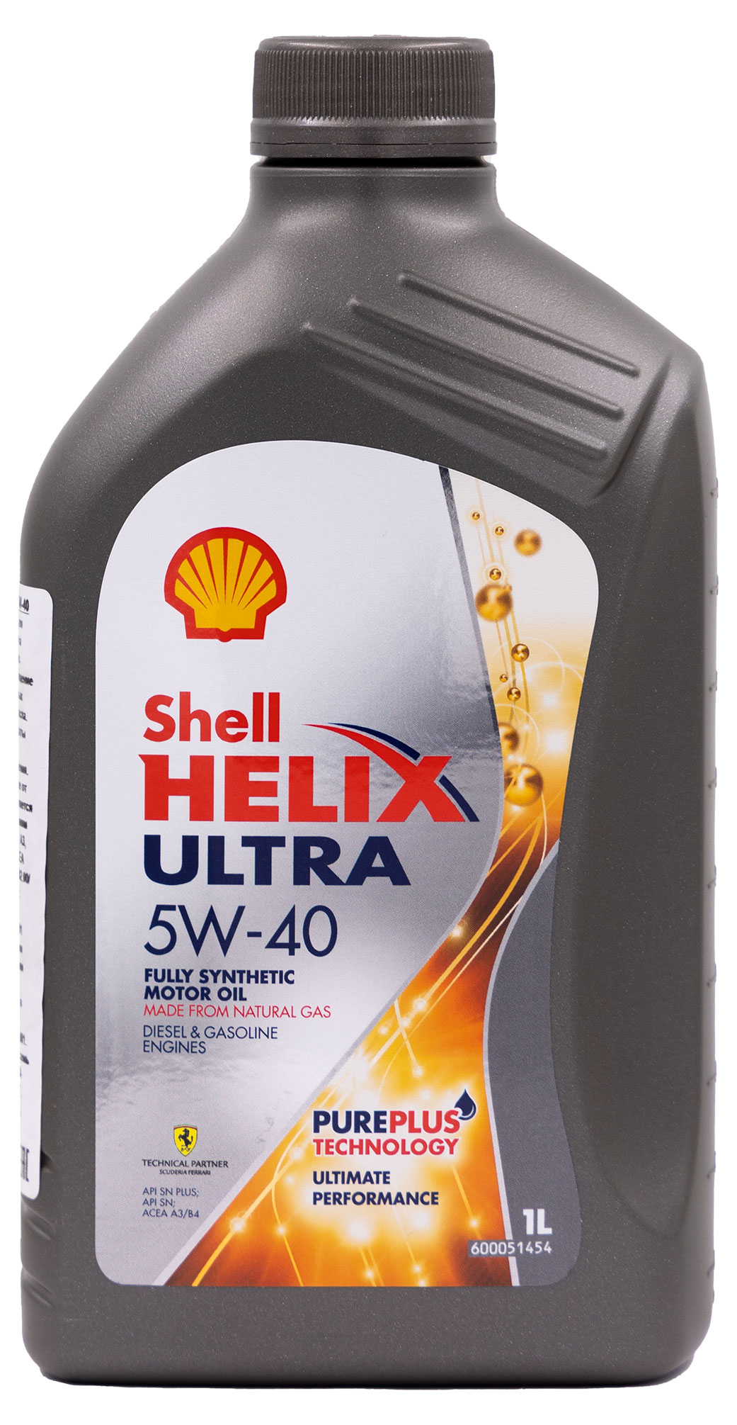 Масло моторное Shell Helix Ultra синтетическое 5W-40, 1 л