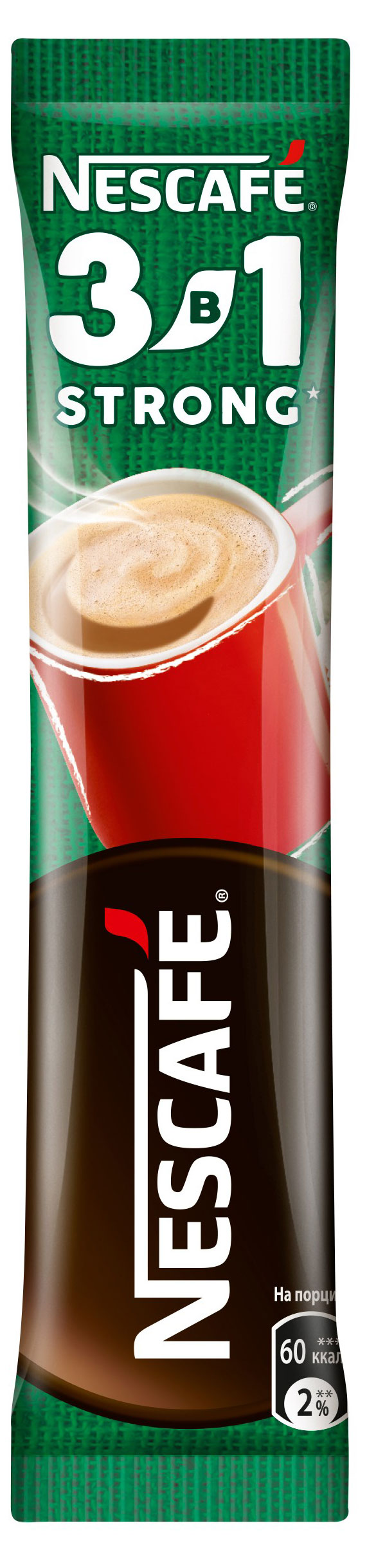 Кофейный напиток растворимый «Нескафé» 3 в 1 Крепкий, 14,5 г