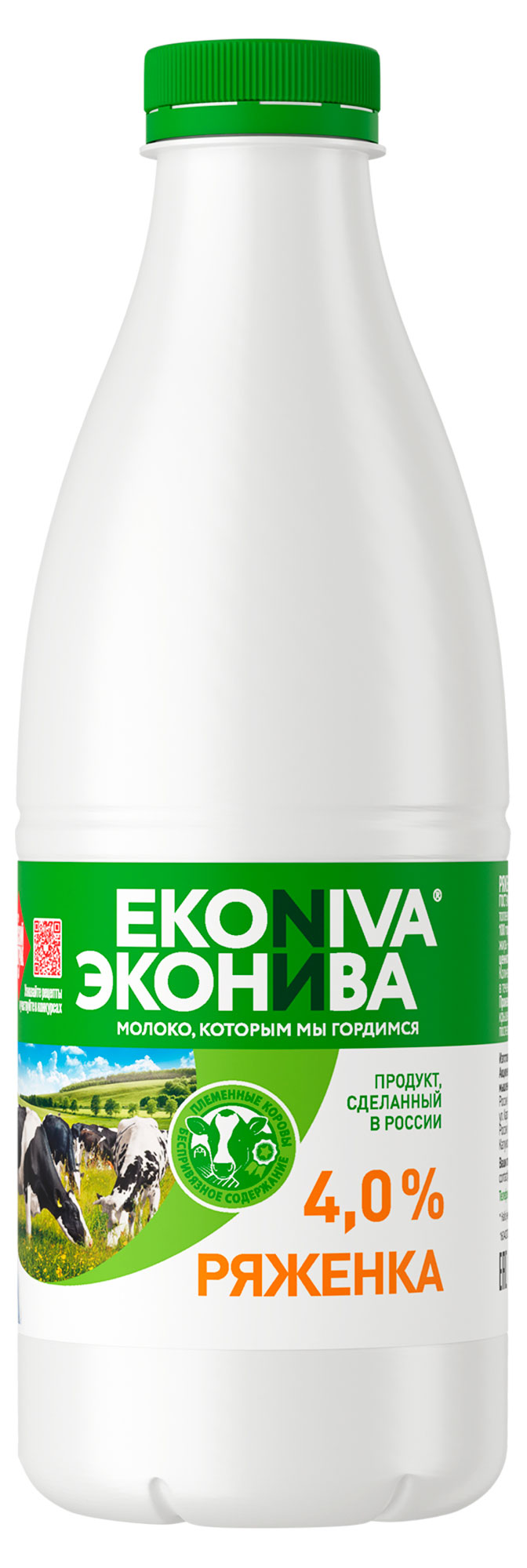 Ряженка «ЭкоНива» 4% БЗМЖ, 1 кг