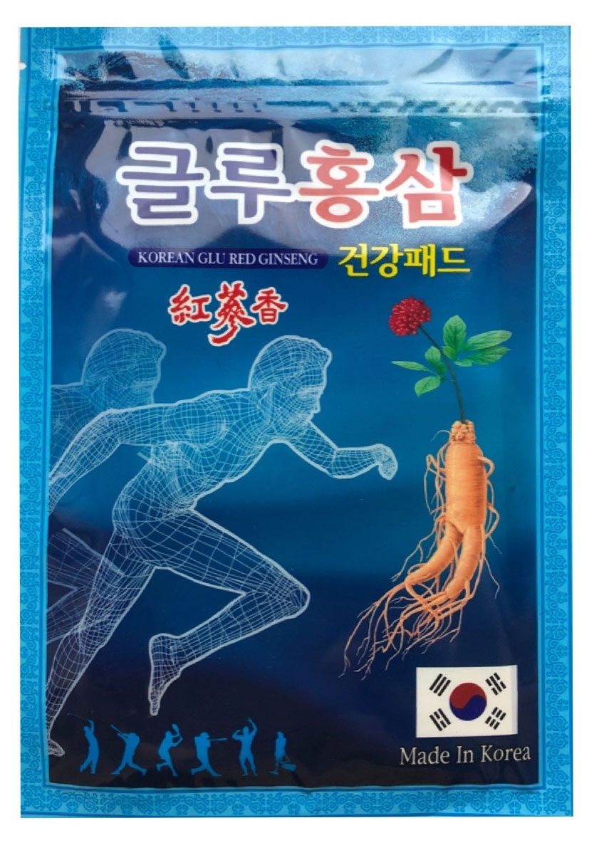Пластырь Daejeon Korean Glu Red Ginseng, 20 шт