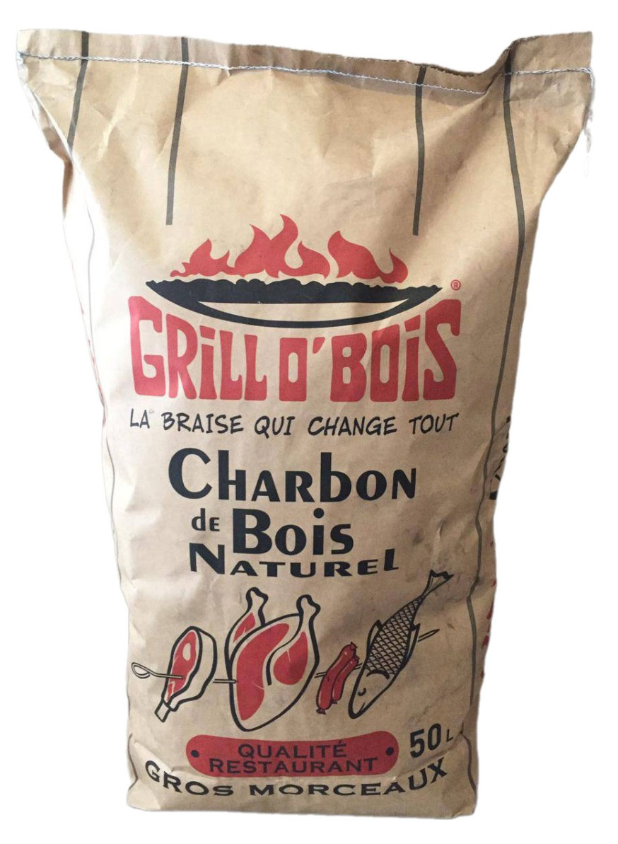 Уголь берёзовый Grill O' Bois для гриля, 50 л