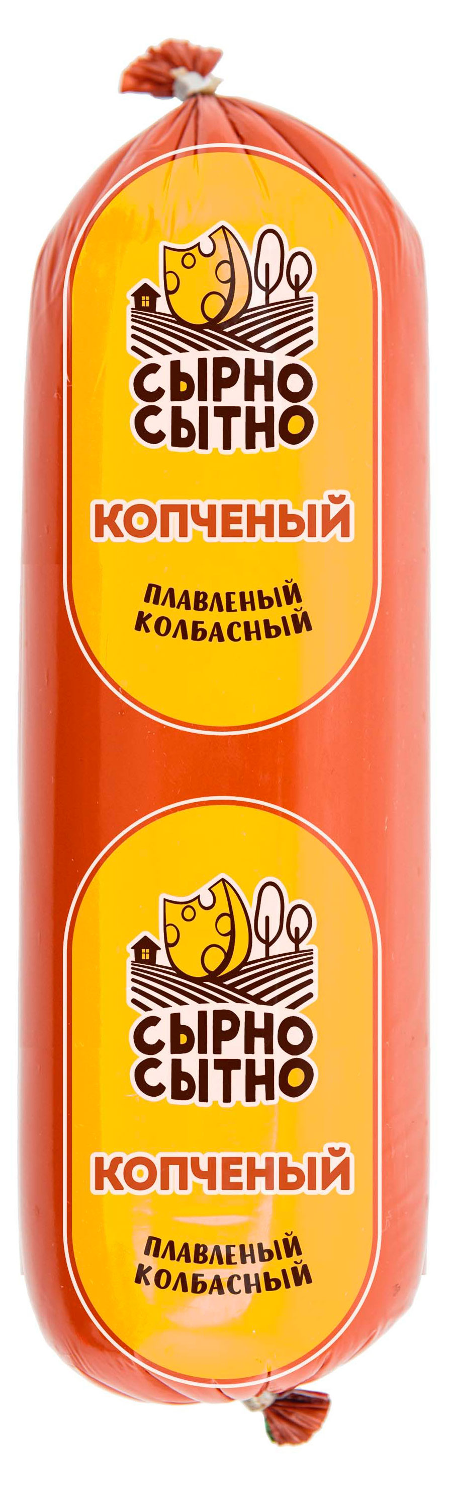 Сырный продукт плавленый копченый «Сырно Сытно» 40%, ~ 250 г