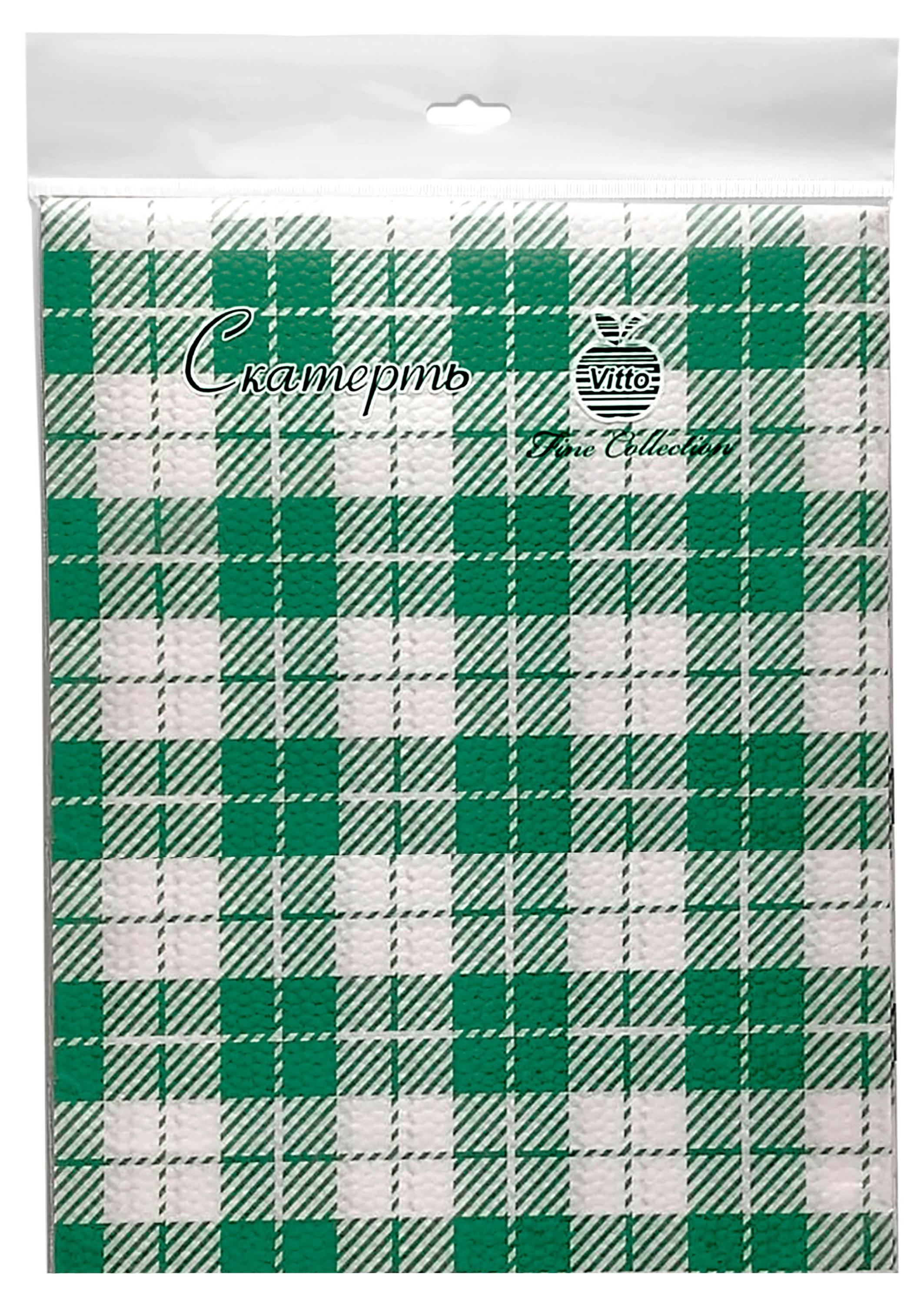 Скатерть бумажная Vitto Клетка, 120х180 см