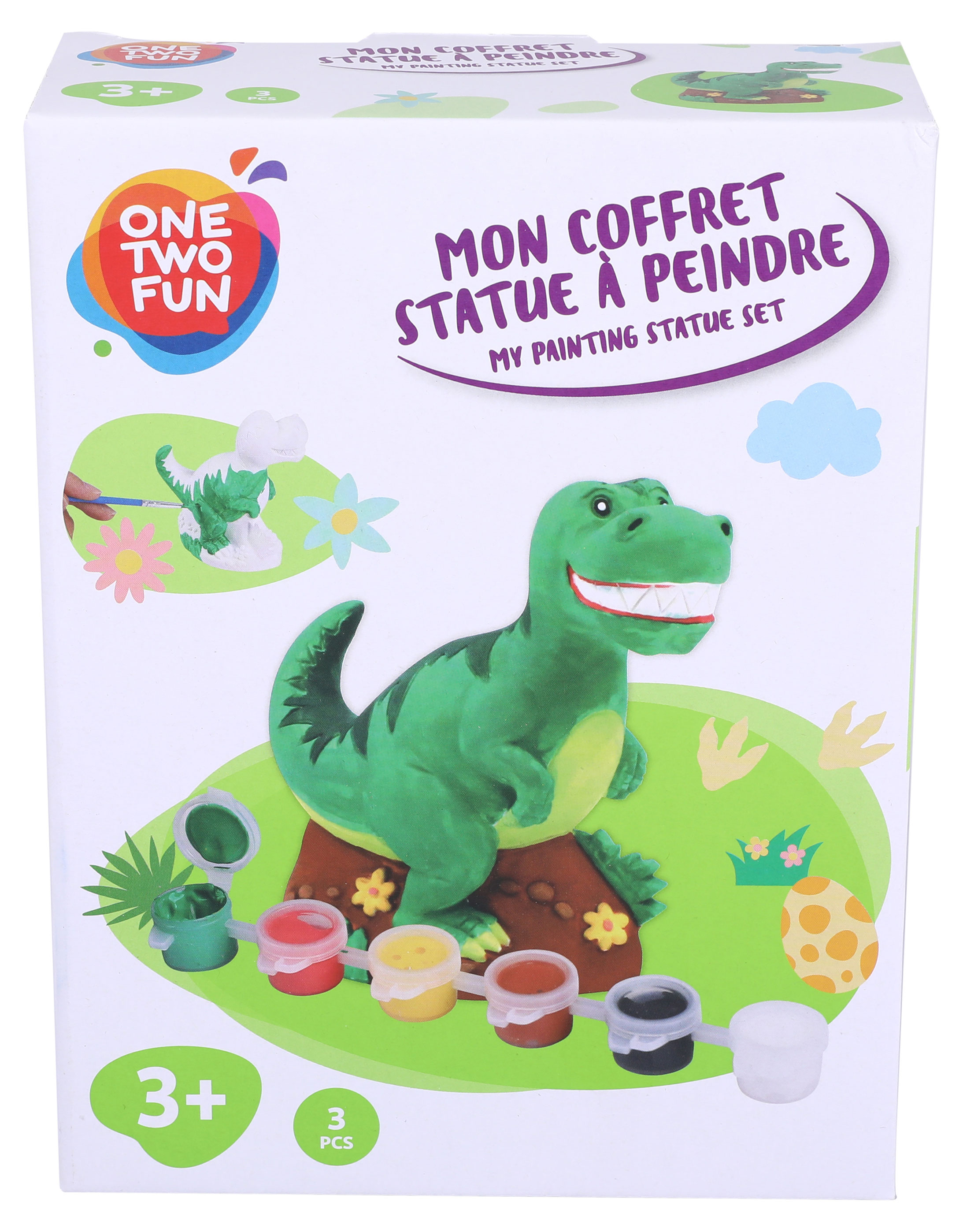 Набор для творчества ONE TWO FUN Раскрась фигурку