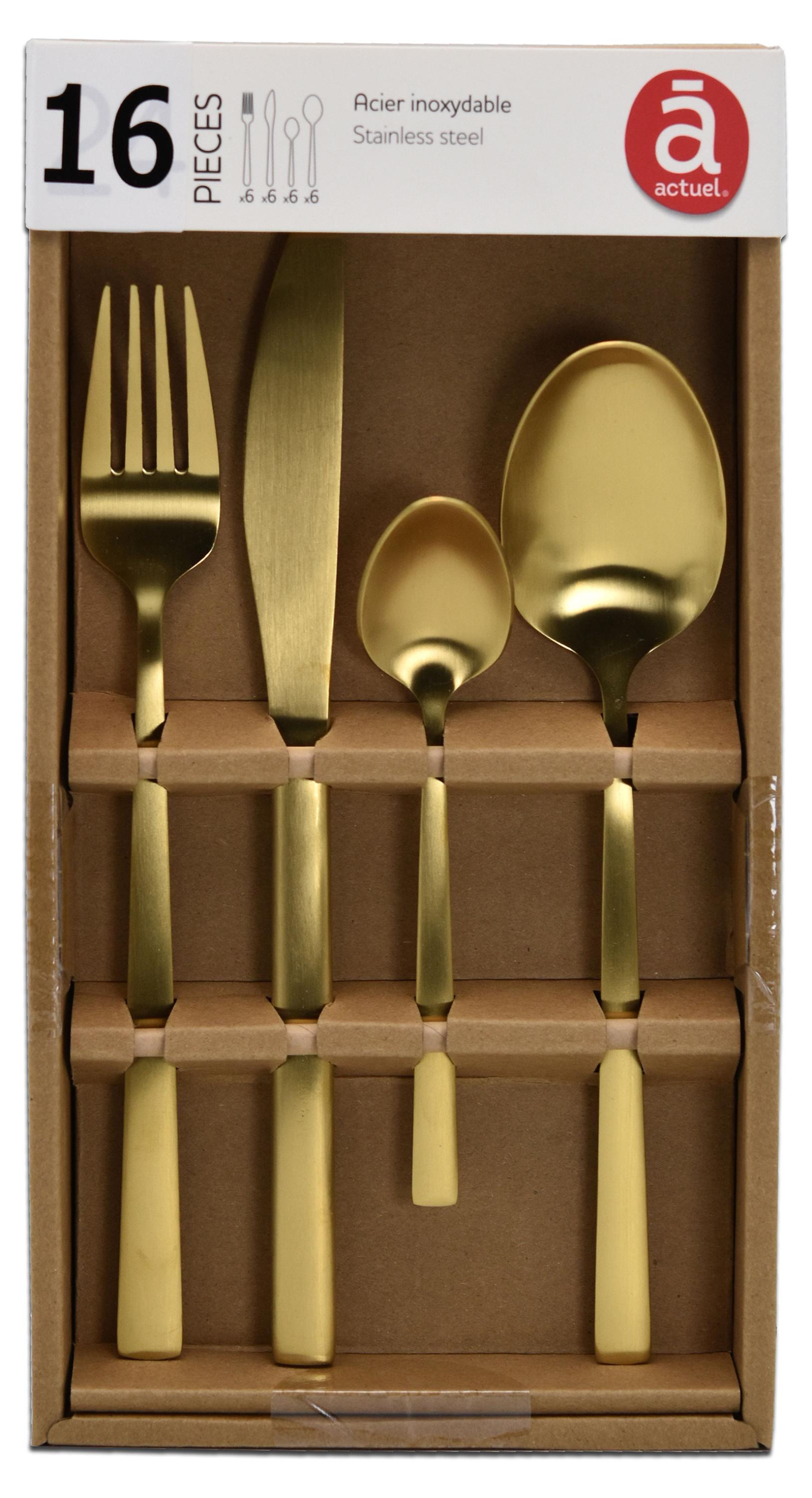 Набор столовых приборов Actuel, 16 предметов