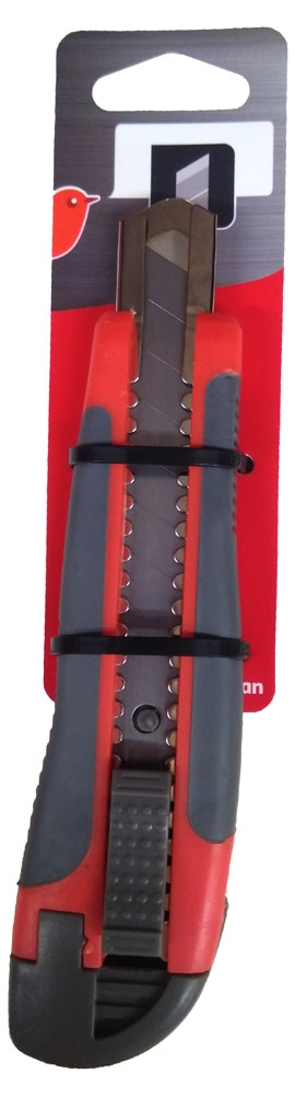 Нож строительный АШАН Красная птица, 18 мм