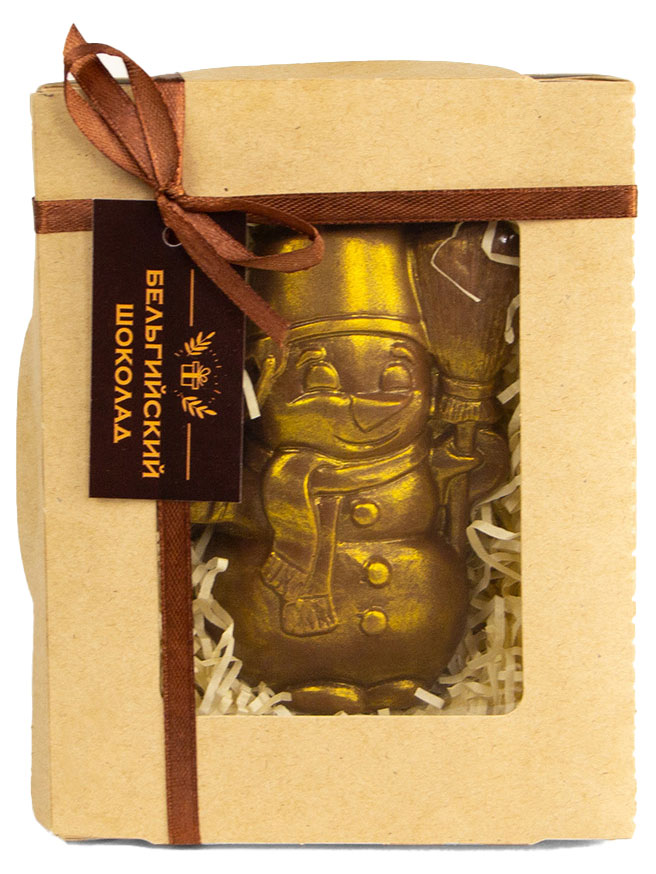 Шоколадная фигурка «Время шоколада» Снеговик, 80 г