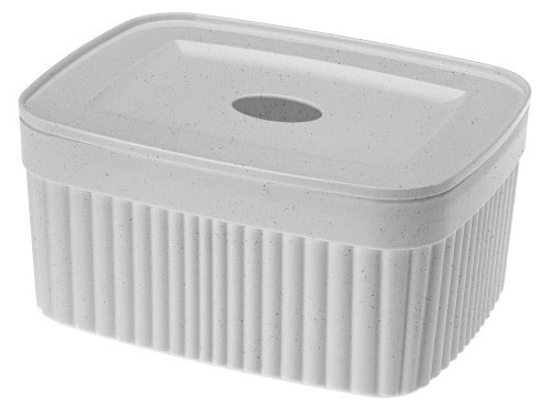 Контейнер Actuel с крышкой серый, 900 мл