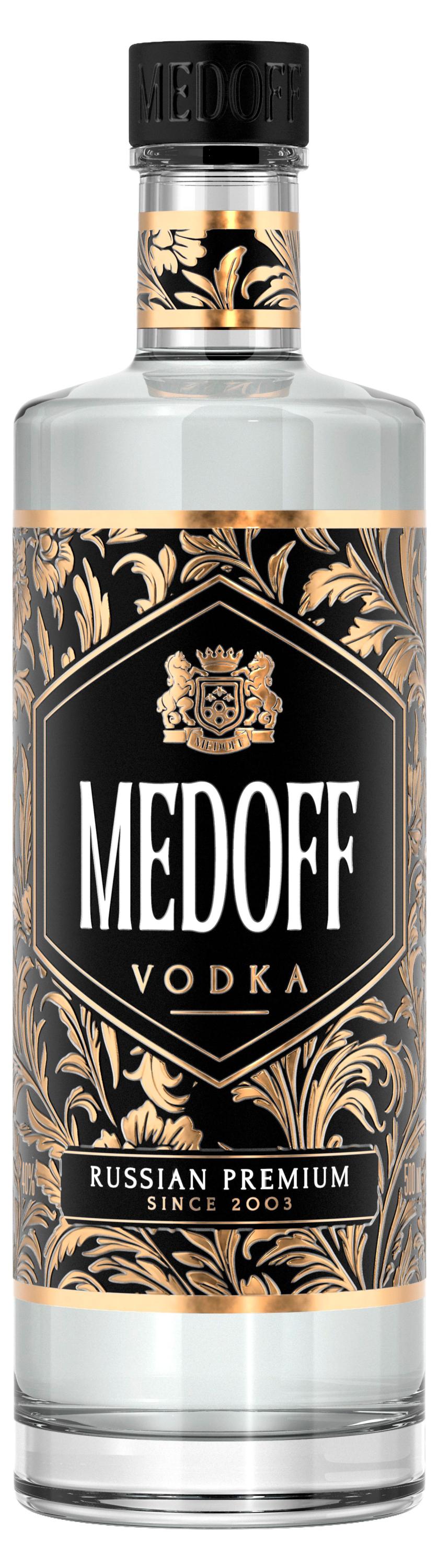 Водка Medoff Особая Россия, 0,5 л