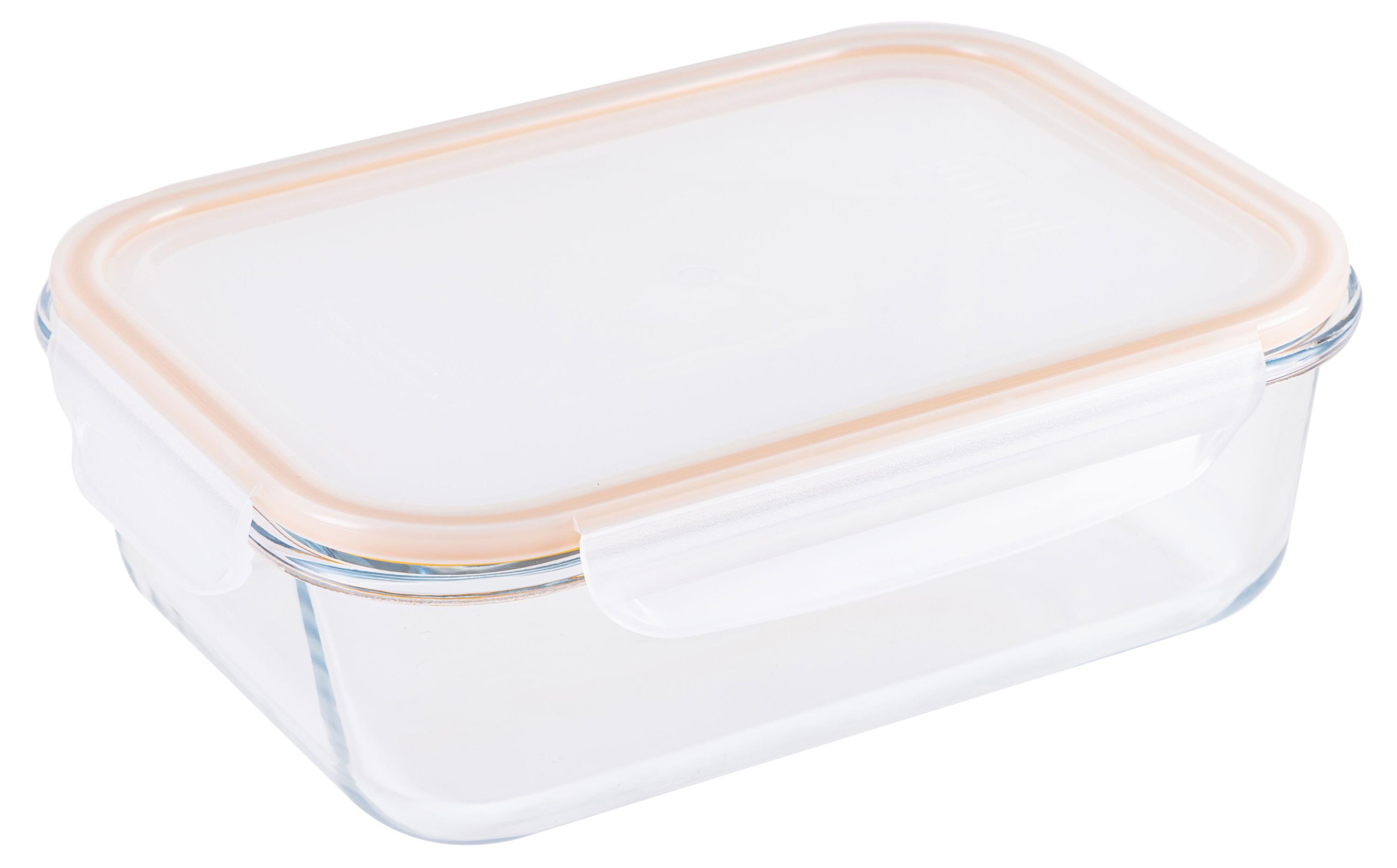 Контейнер Hitt из жаропрочного стекла с крышкой, 370 мл