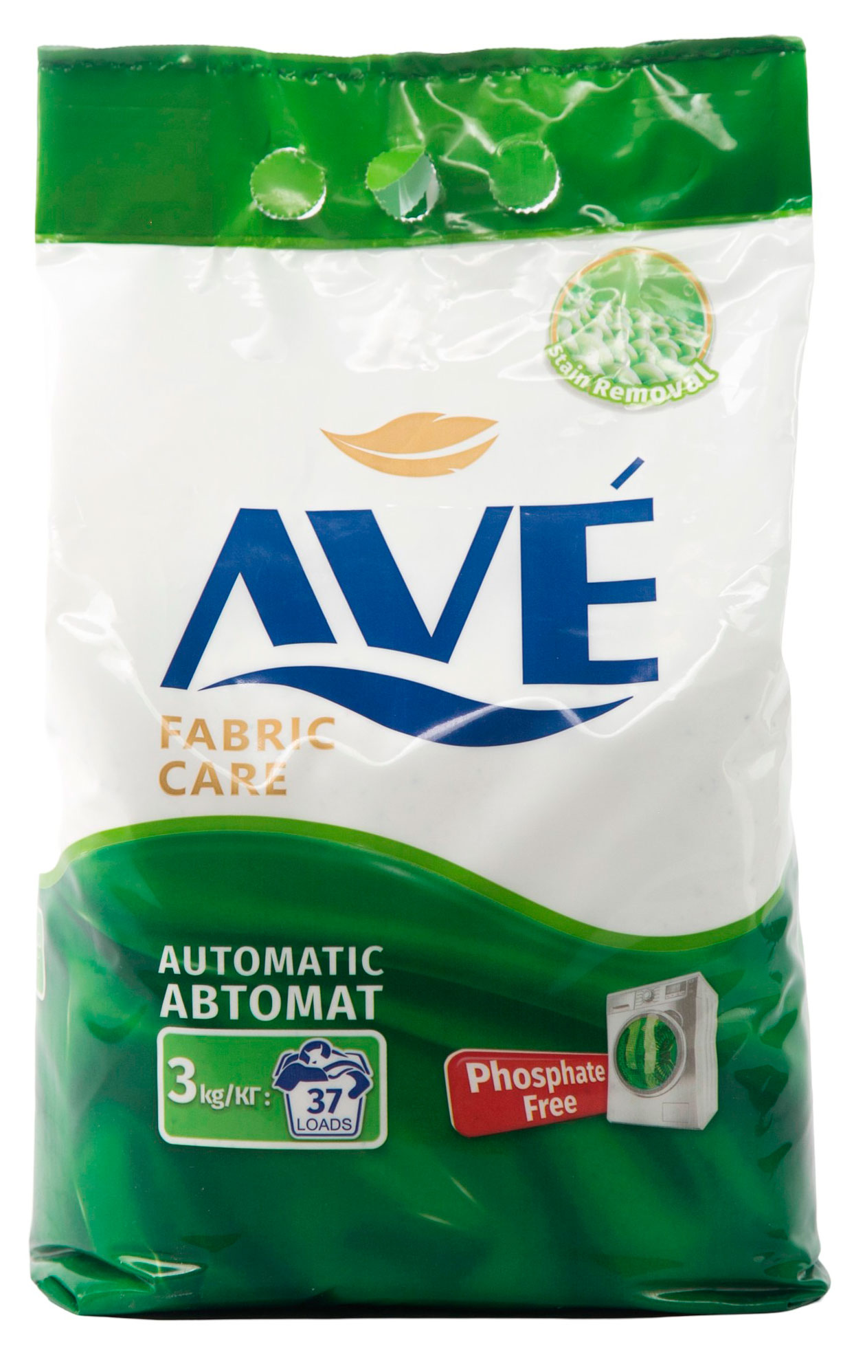 Стиральный порошок AVE для всех видов тканей Иран, 3 кг
