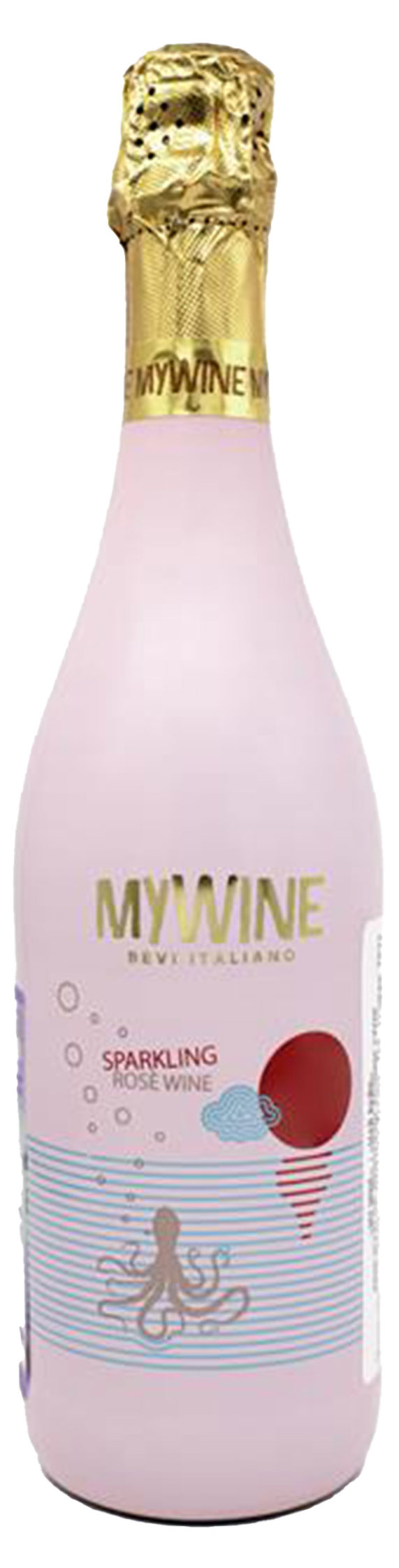 Игристое вино MyWine розовое сухое Италия, 0,75 л