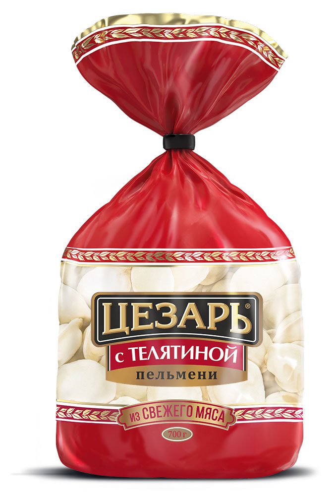 Пельмени «Цезарь» с телятиной, 700 г