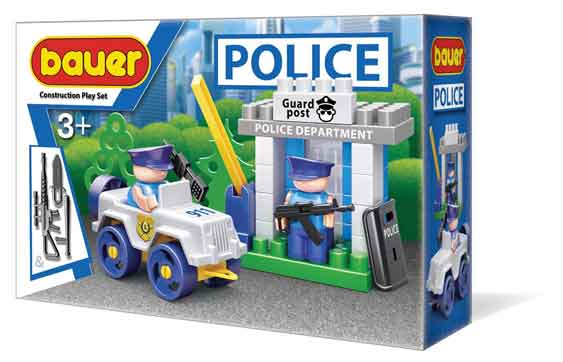 Конструктор Bauer Полиция 26 деталей