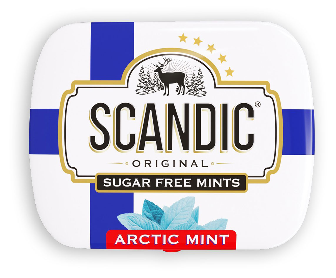 Драже Scandic Мята без сахара, 14 г