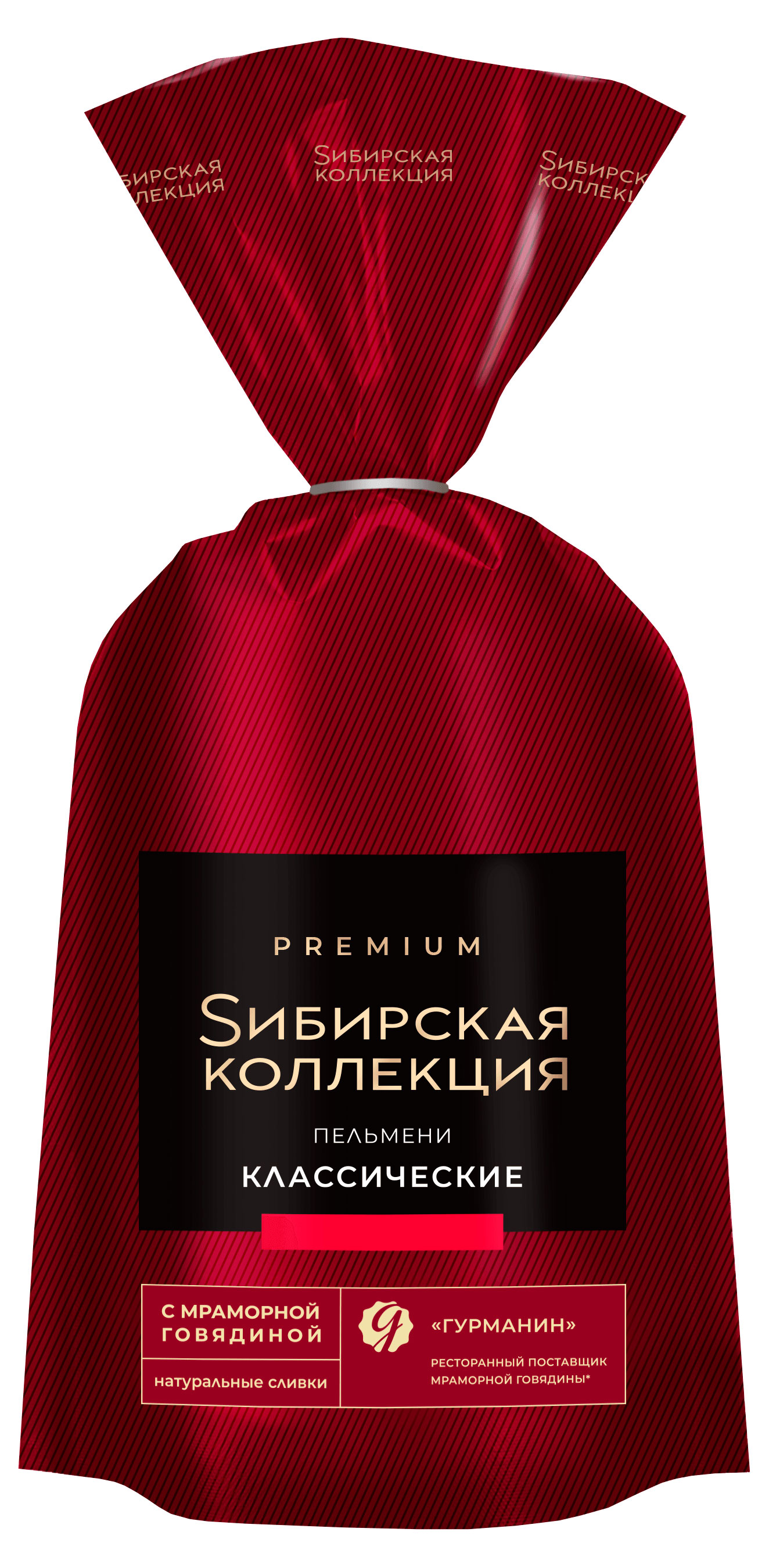 Пельмени «Sибирская Коллекция» Premium Классические с мраморной говядиной, 700 г
