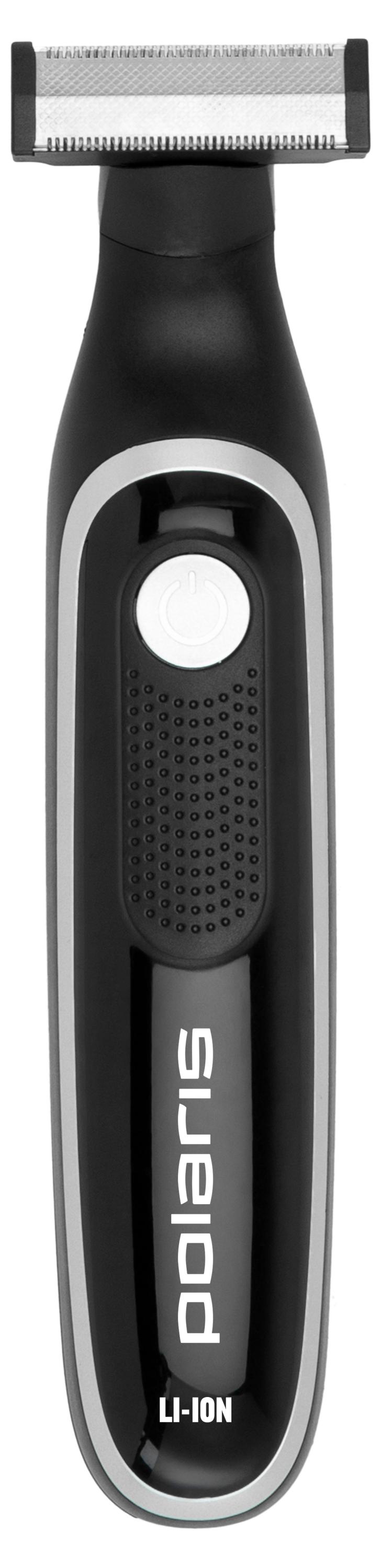 Машинка для стрижки волос Polaris PHC 0202R Черный/Серебряный
