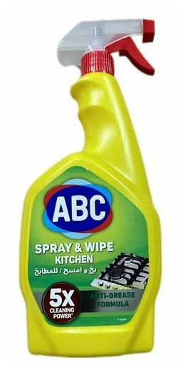 Чистящий спрей для кухни ABC, 750 мл