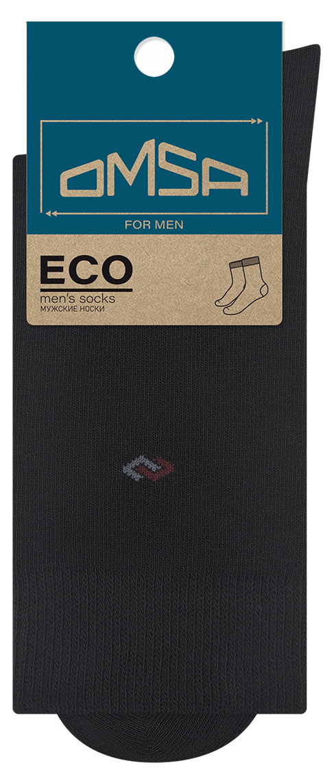 Носки мужские OMSA for MEN ECO Nero, р 45-47