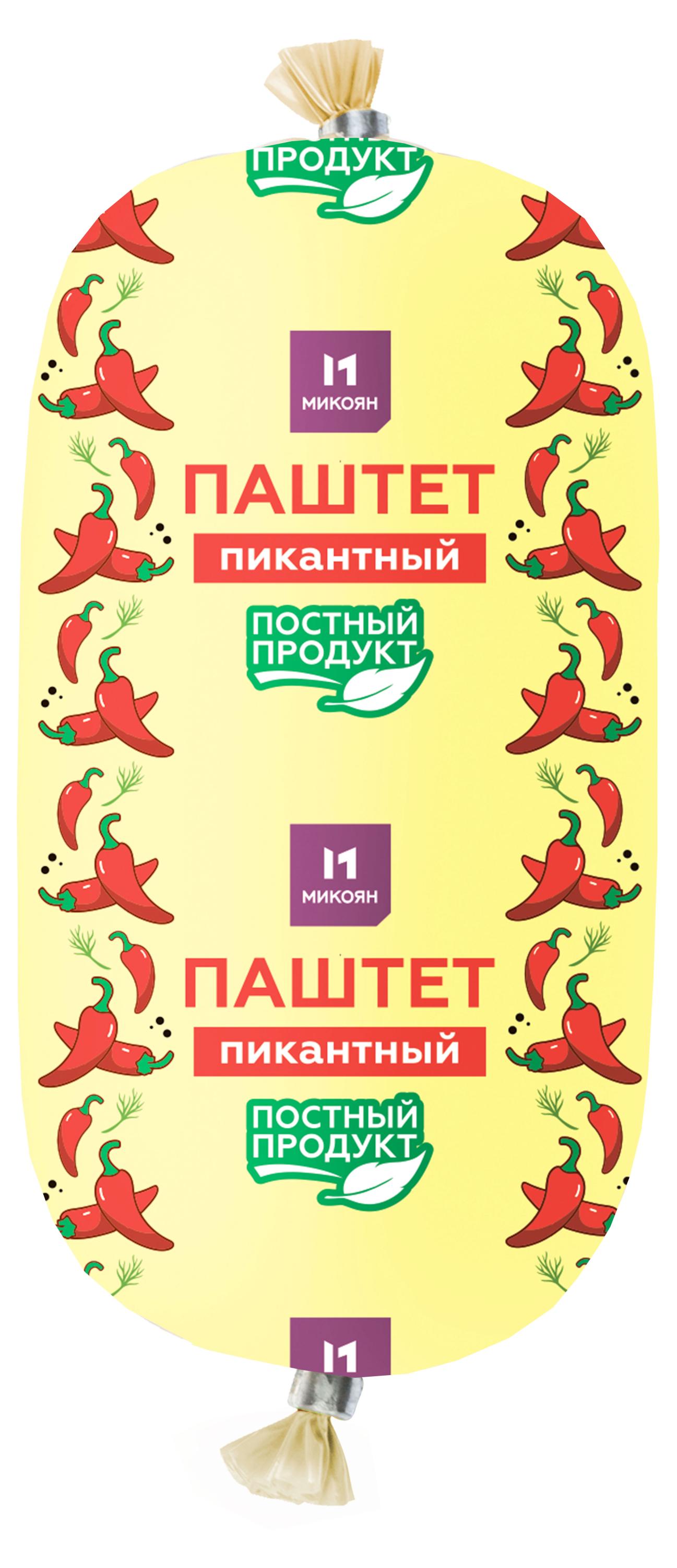 Продукт растительный «Микоян» Паштет Пикантный постный, 150 г