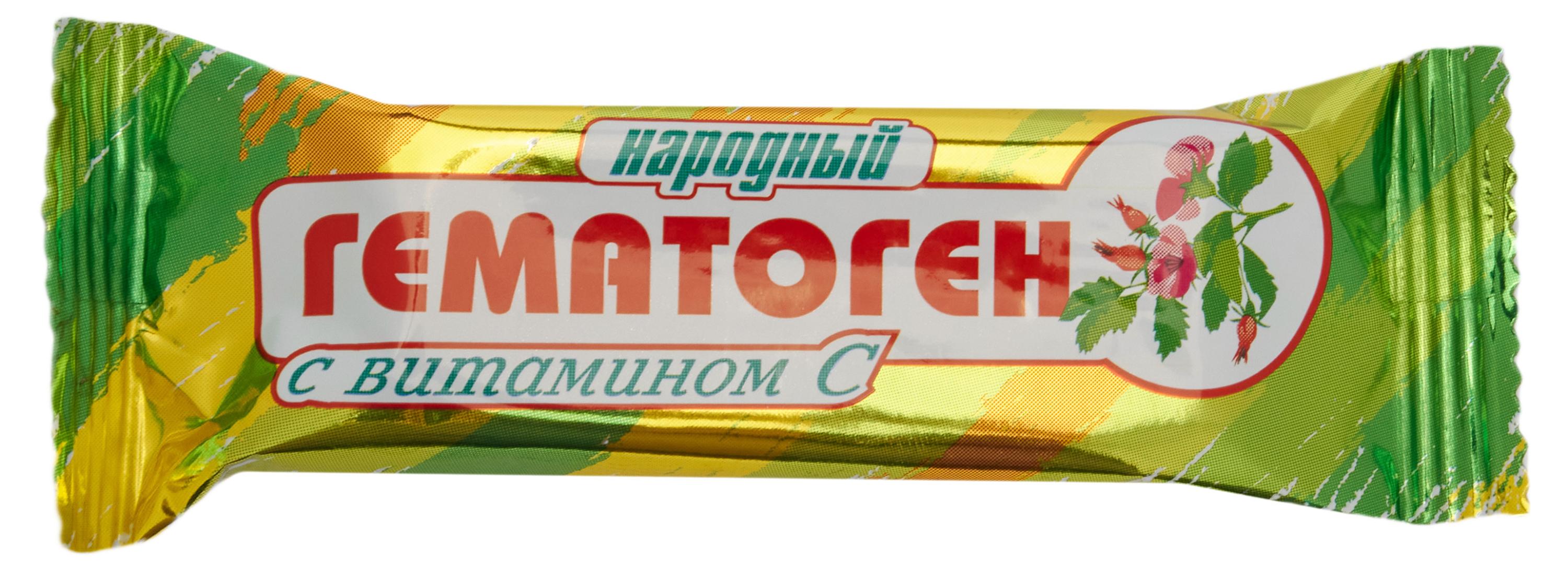 Гематоген «Народный» с витамином С, 40 г