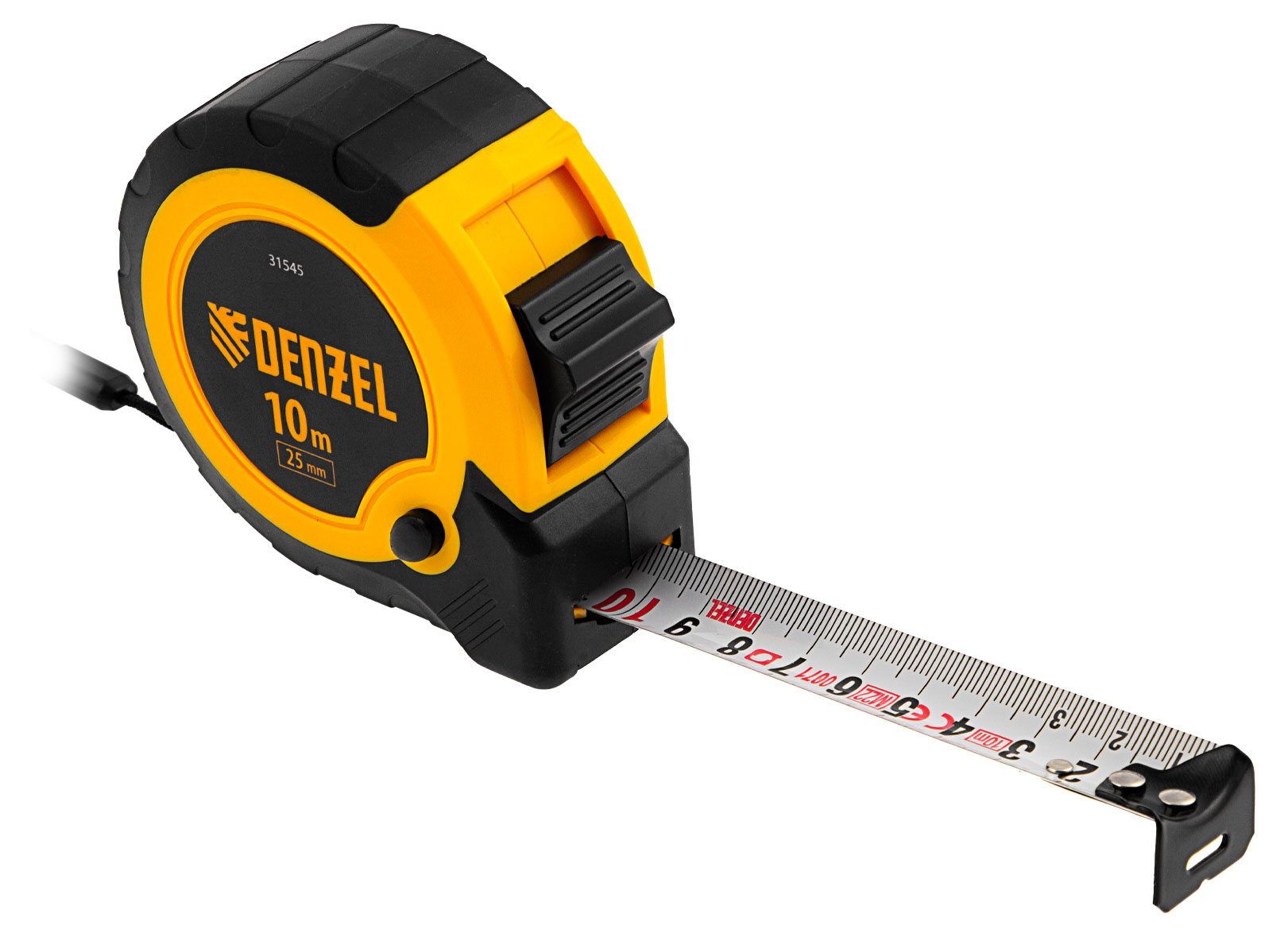 Рулетка Denzel, 10м х25мм