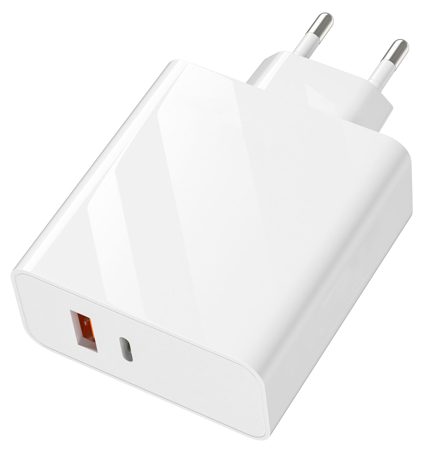Сетевое зарядное устройство Red Line NQC-5 QC 3.0 PD45W белое