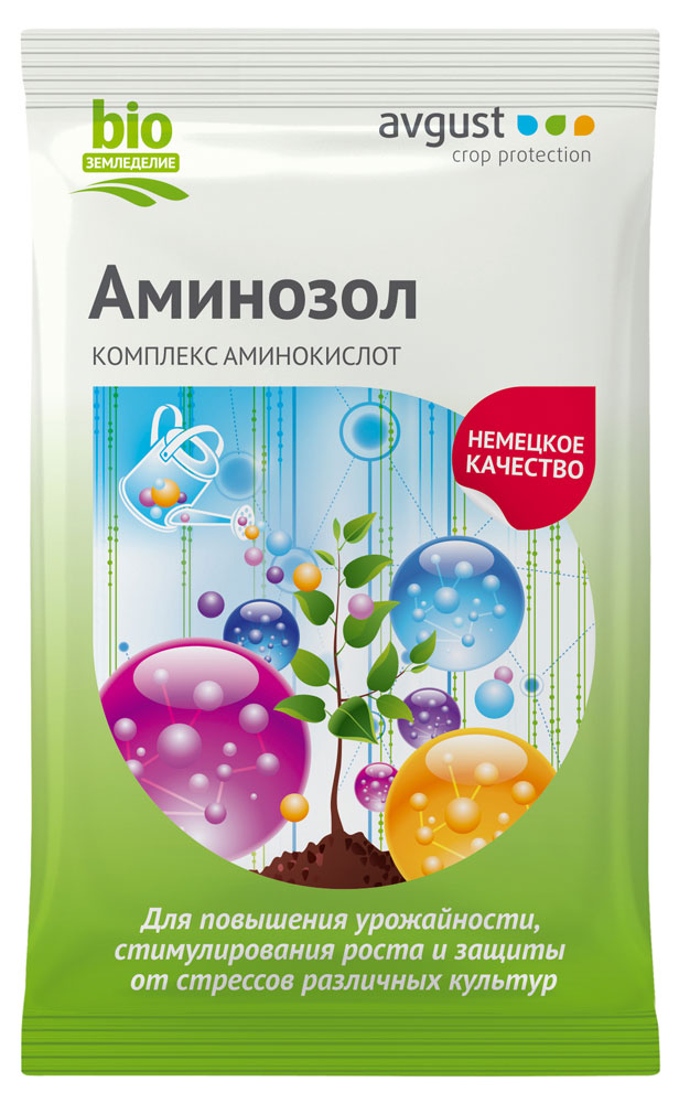 Удобрение универсальное Avgust Аминозол, 5 мл