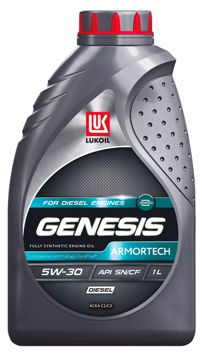 Масло моторное «Лукойл» Genesis Armortech Diesel 5W-30, 1 л