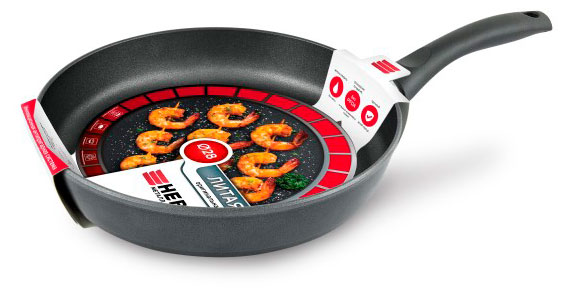 Сковорода «Нева Металл Посуда» литая прямой борт, 28 см