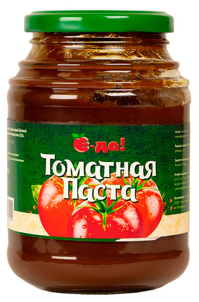 Паста томатная «Е-да», 480 г